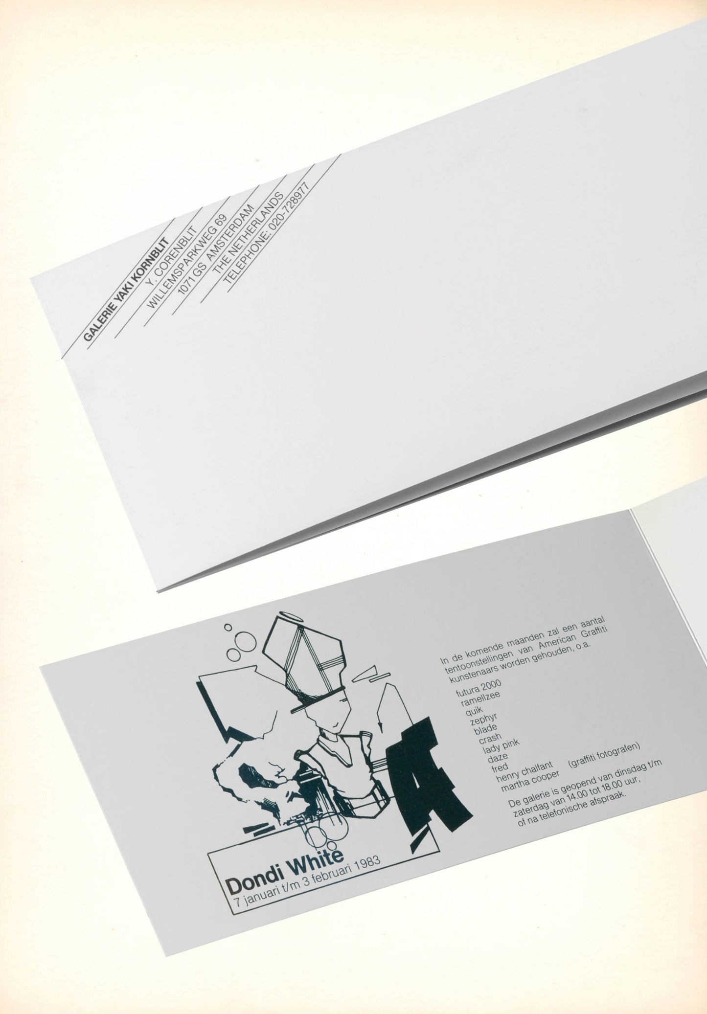 YAKI'S SCRAPBOOK - GALERIE YAKI KORNBLIT 1983